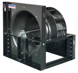 Industrial air handling plenum ventilators and air makeup fan blower components with airfoil wheel impellers - Canadian Blower .